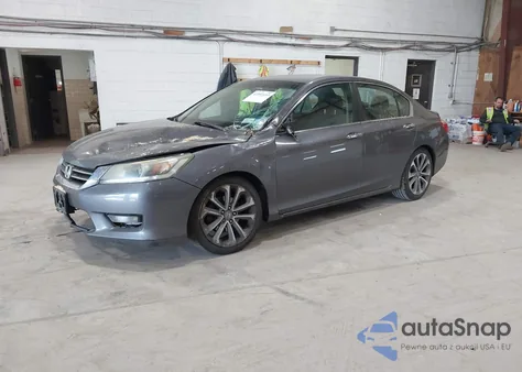 2014 Honda Accord Sport из США, поврежденный, VIN 1HGCR2F54EA175324